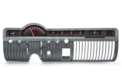【中古】 Darker Than Black ケージ US Dakota Digital 1950-51 Mercury Retrotech Analog Dash Gauge System