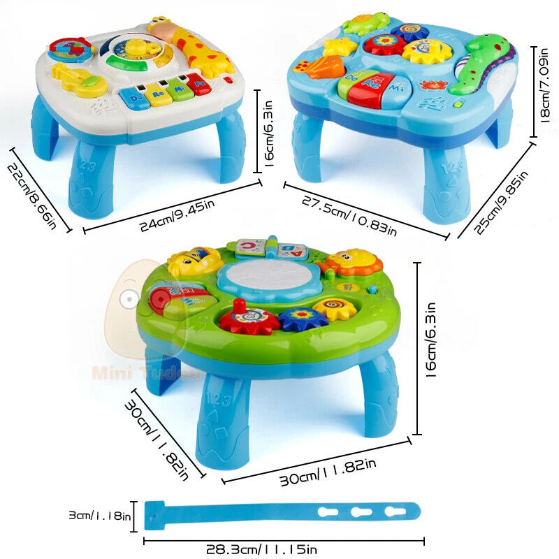 Thedttoy Jouets Musicaux Bébé 12 18 24 Mois +, Jouet Musical Bébé D