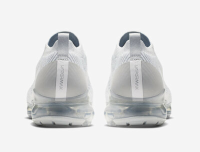 NIKE AIR VAPORMAX FLYKNIT 3 27cm ホワイト Nike Air Vapormax Flyknit 3 Men's Moonlight White sneakers