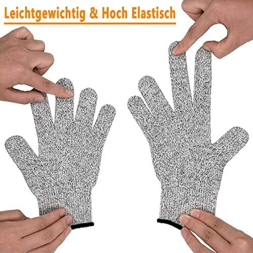 Orifinter Schnitzhandschuh Kinder, Schnitzmesser Kinder mit Stufe 5 Schutz, K... - Bild 5 von 12