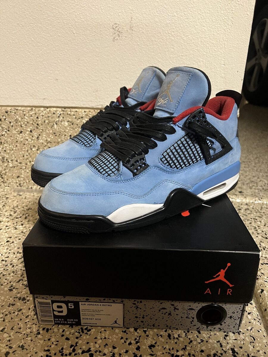 Size 9.5 - Jordan 4 Retro x Travis Scott Mid Cactus Jack Size 9.5 - Jordan 4 Retro x Travis Scott Mid Cactus Jack