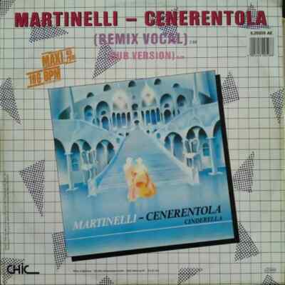 Martinelli Cenerentola (Cinderella) (Remix) ORANGE TRANSPARENT VINYL Chic