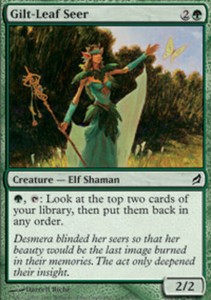 Gilt-Leaf Seer x4 - Lorwyn - NM-Mint, English - Lorwyn