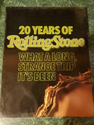 20 Years Of Rolling Stone What A Long Strange Trip It s Been Jann Wenner Book SC