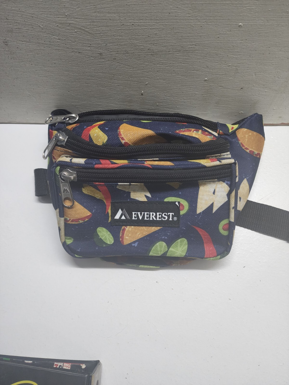 EVEREST Taco Design Fanny Pack 3 Compartment Fanny Waist Pack Adjustable  Strap 742065010814 | eBay