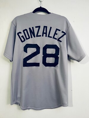 Boston Red Sox Adrian Gonzalez Jersey #28 Majestic Medium Gray MLB