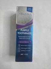Ashania Purple Toothpaste!! Teeth Color Corrector And Cleanser