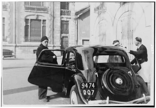 Georges Gurdjieff,automobile,Switzerland,c1935,influential spiritual leader