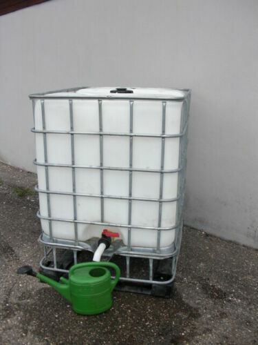 Satılık 1000 Litre Su Plastik Tankı IBC Konteyner - Foto 5