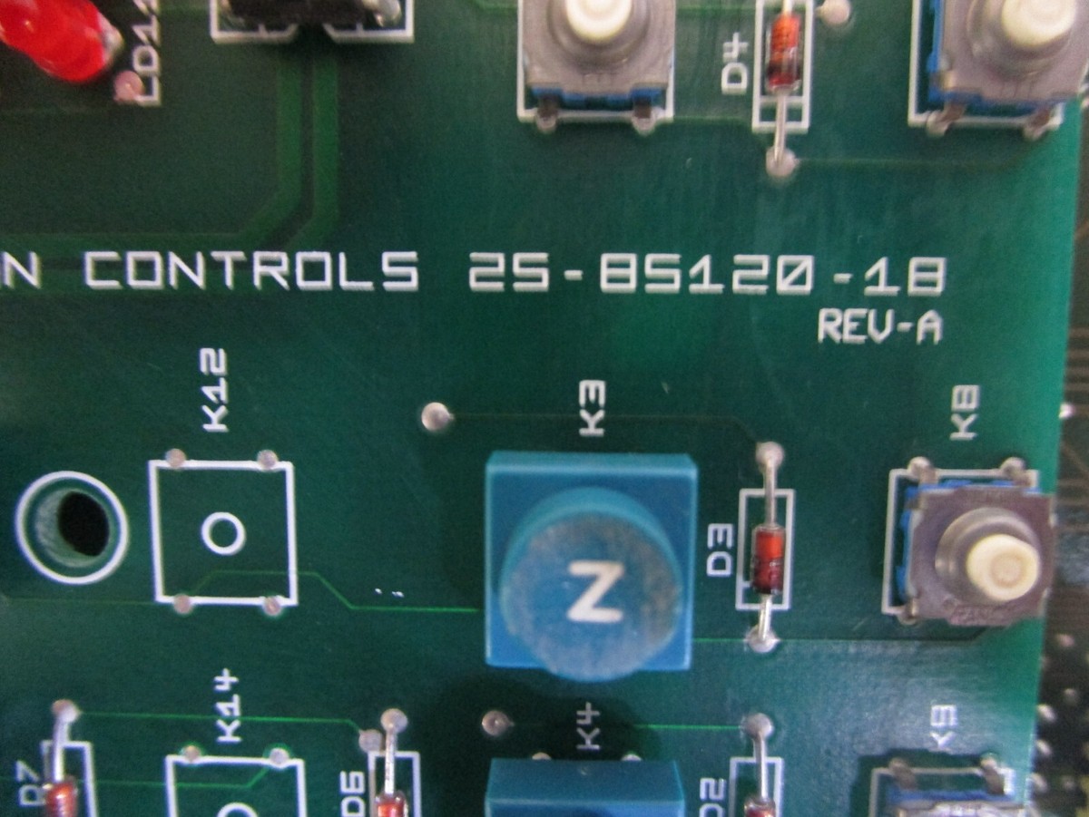 JOHNSON CONTROLS 25-85119-7 REV 2 CIRCUIT BOARD W/25-85120-18