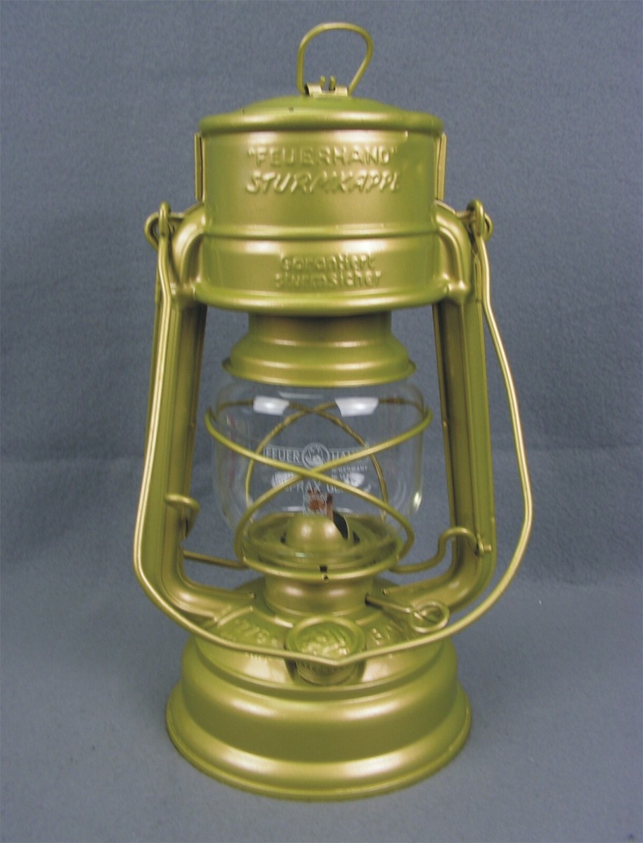 Feuerhand Special 276 Sturmkappe Petroleumlampe Gold