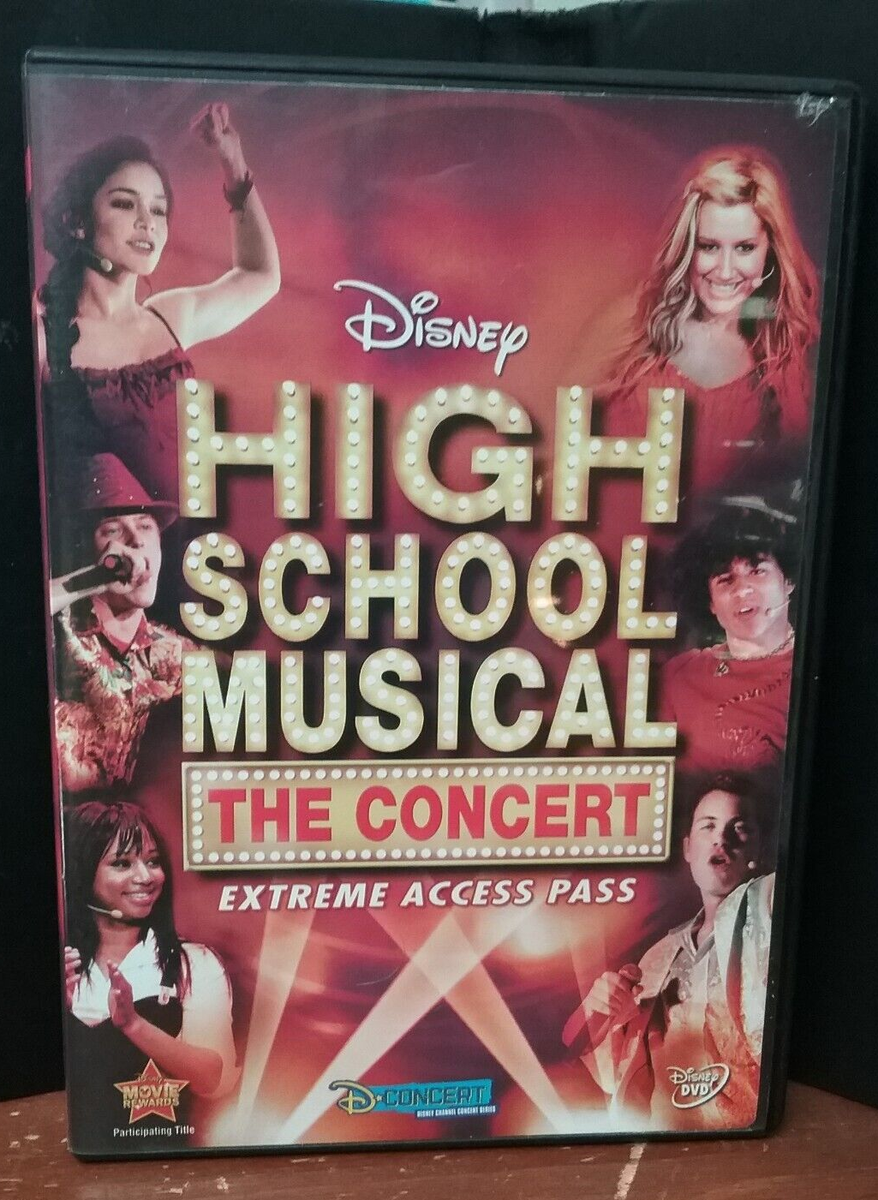 HIGH SCHOOL MUSICAL THE CONCERT EXTREME ACCESS PASS (DVD, 2007
