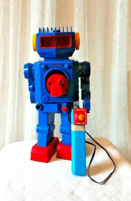 Masudaya Modern Toys Vintage MR-45 Missile Robot Space Giant Toy Figure Japan
