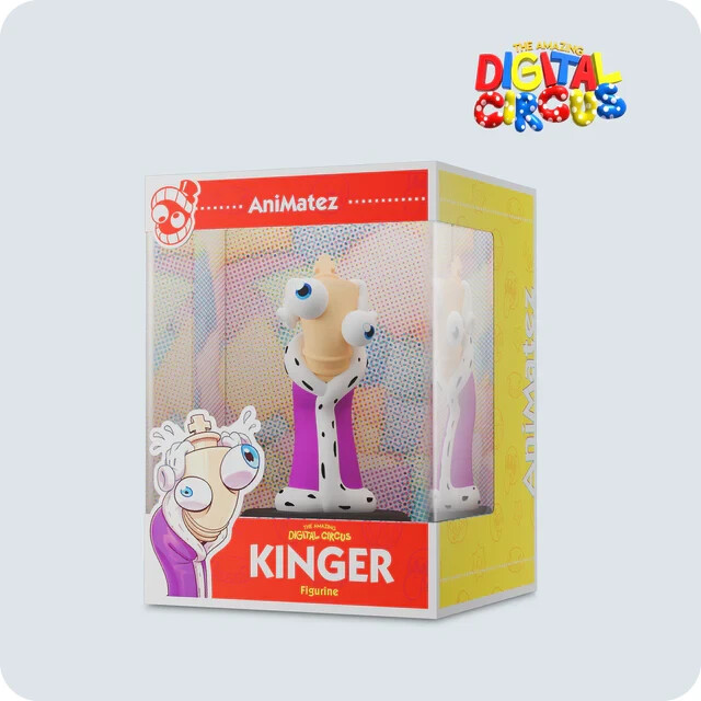 The Amazing Digital Circus Kinger ANIMATEZ Figure New Mint