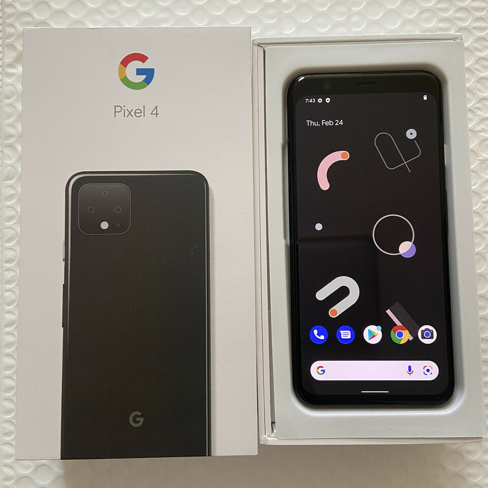 New Google Pixel 4 Factory Unlocked 64GB/128GB 6GB RAM Smartphone