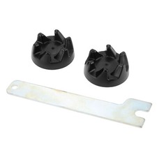 Juego de 2 piezas de licuadora acoplador de goma y llave extraíble para KitchenAid 9704230