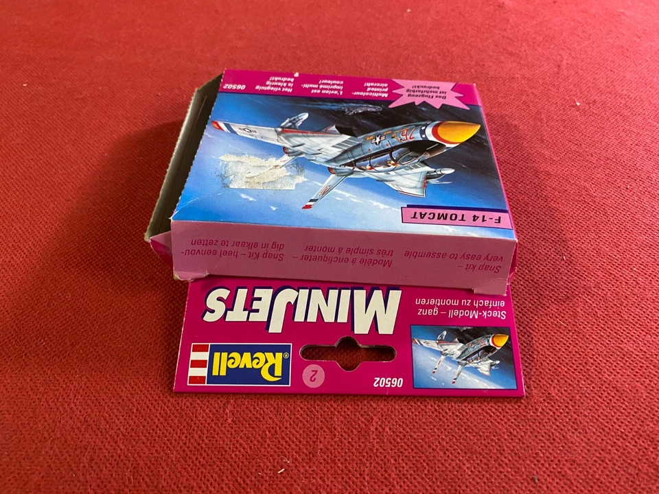 F-14 TOMCAT MINI JETS Revell (1996) No. 06502 AEREOE DA MONTARE - Immagine 4 di 4