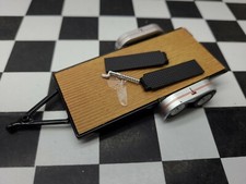 Custom GREENLIGHT flat bed trailer 1/64 scale DCP farm diorama junk yard load GL