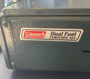 Coleman Dual Fuel Camp Stove 424 | eBay