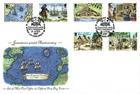 2007 Isle of Man 400th Anniversary of Jamestown, Virginia, USA First Day Cover