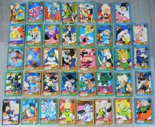 Mixed Lot of 39 Bandai DRAGON BALL Z Carddass Super Battle Cards 1993 1994 1995