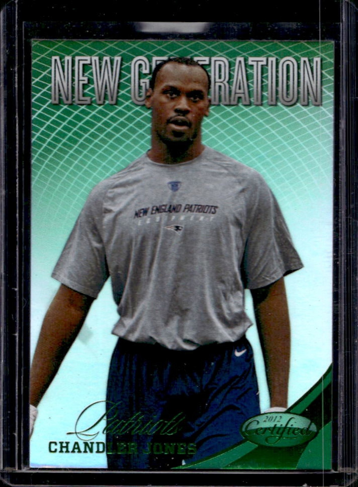 Chandler Jones Panini Certified #259 Mirror Emerald