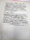 ABBE GEOFFROY Manuscript Autograph 1808 DRAMATIC CRITICISM FRON ROOT Rare