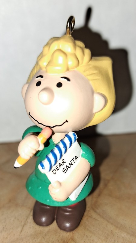 1996 HALLMARK Keepsake Ornament SALLY 4th In Series Peanuts Gang #4 No Box
