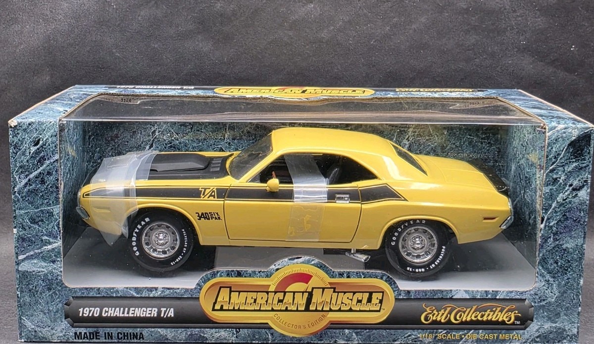 Ertl American Muscle 1970 Dodge Challenger T/A 1:18 Scale Diecast