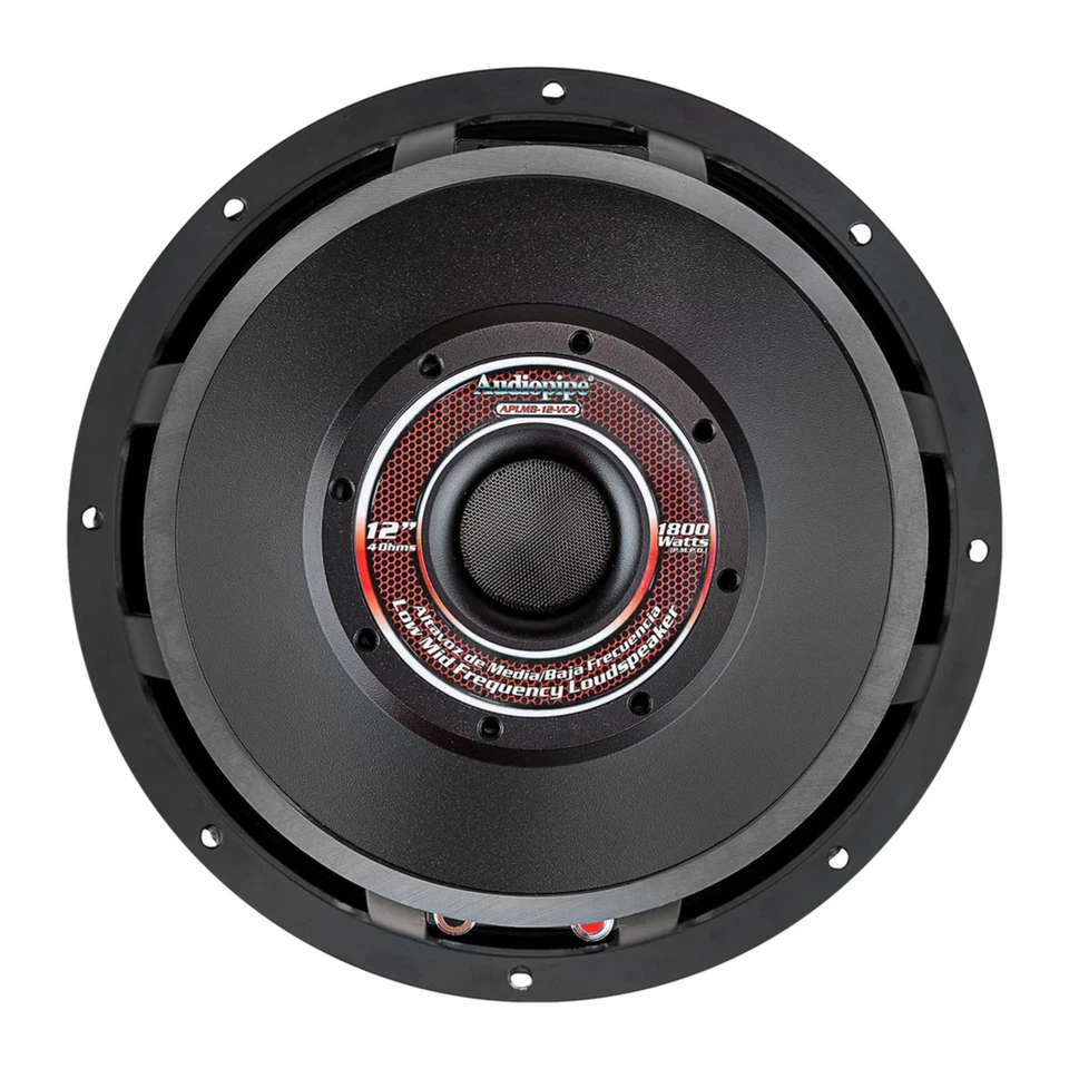 12" 900 Watt RMS 4-Ohm 4" Voice Coil Loudspeaker APLMB Series AP-APLMB-12-VC4 - Image 4 of 4