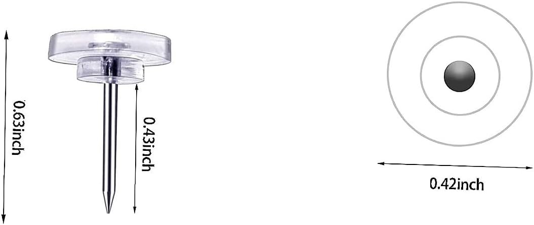 Tack Size Thumb Tacks Size