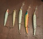 (9) Vintage Rebel Minnow Lures: Shallow And Deep Divers — photo 6