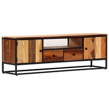 Solid Reclaimed Wood TV Cabinet 120x30x40cm HiFi Centre Unit Stand vidaXL