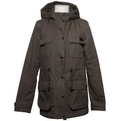 Volcom, Parka, Damen, Größe: S, Grau, Baumwolle/Polyester, Einfarbig #6jI