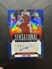 2025 Panini Prizm Baseball - Dante Nori #SS-DN Blue Prizm Auto /49 WBC Italy