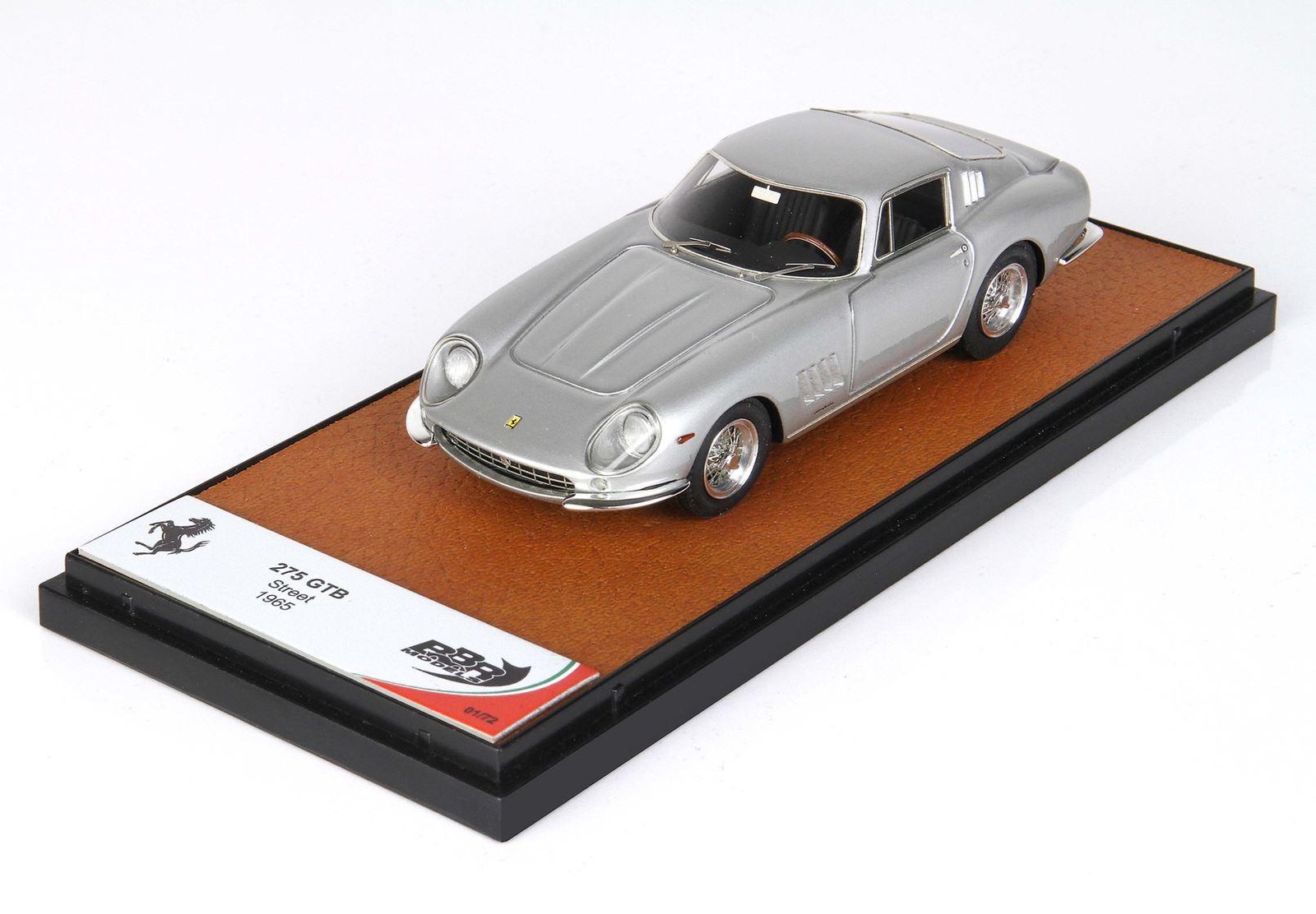 BBR Ferrari 275 GTB4 Metallic Grey BBR60E