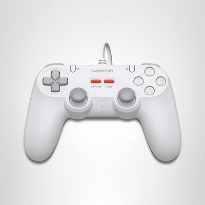 GameSir Tegenaria Lite Wired Controller for Switch Android iOS PC Serene White