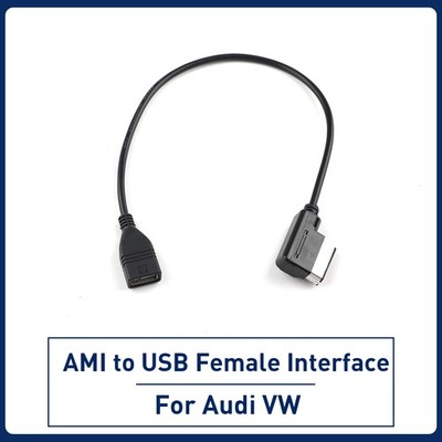 AMI MMI MDI USB Cable Music Interface Adaptor For Audi A3 A4 A5 A6 A8 Q5 Q7 Q8