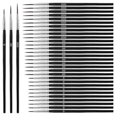 30-Teiliges Detailpinselset, Malen-Nach-Zahlen-Pinsel mit  Spitze, 3 1721 - Bild 1 von 4