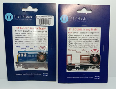 Train-Tech SFX Soundkapseln SFX 20 & SFX70. Neu.