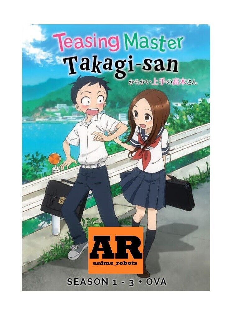 ANIME DVD~ENGLISH DUBBED~Teasing Master Takagi-san Season 1-3(1-36End+OVA)+GIFT