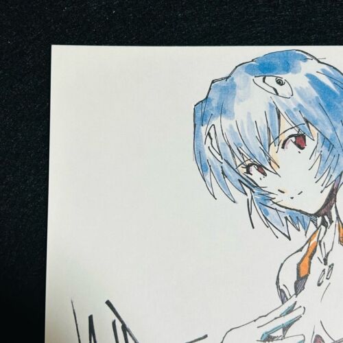 Tokyo Boogie Night Gewinnerstück Rei Ayanami Megumi Hayashibara handsigniert A25 - Bild 2 von 6