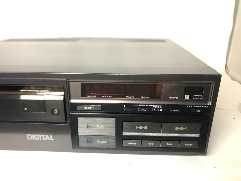 Sony CDP-101 The First CD Player | 1st Generation | CD-R | Headphone ...