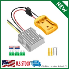 20V to 12V Step Down Converter for DeWalt 20V Power Wheels Battery Adapter DC...