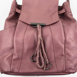 kooba leather backpack