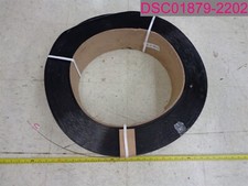 5800 ft: 211208 D7 005, Black 9/16" Wide Plastic Strapping