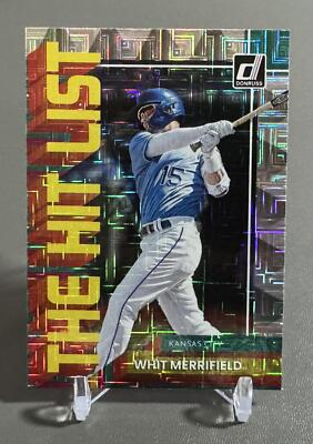 2022 Donruss #THL-6 Whit Merrifield The Hit List Vector