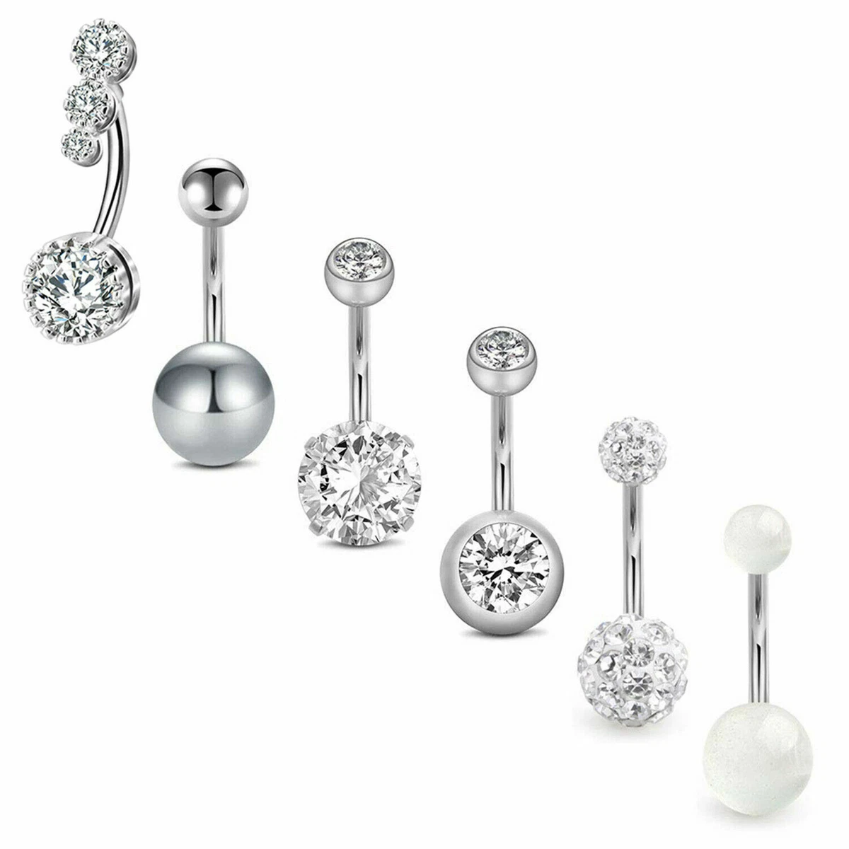High end shop belly button rings