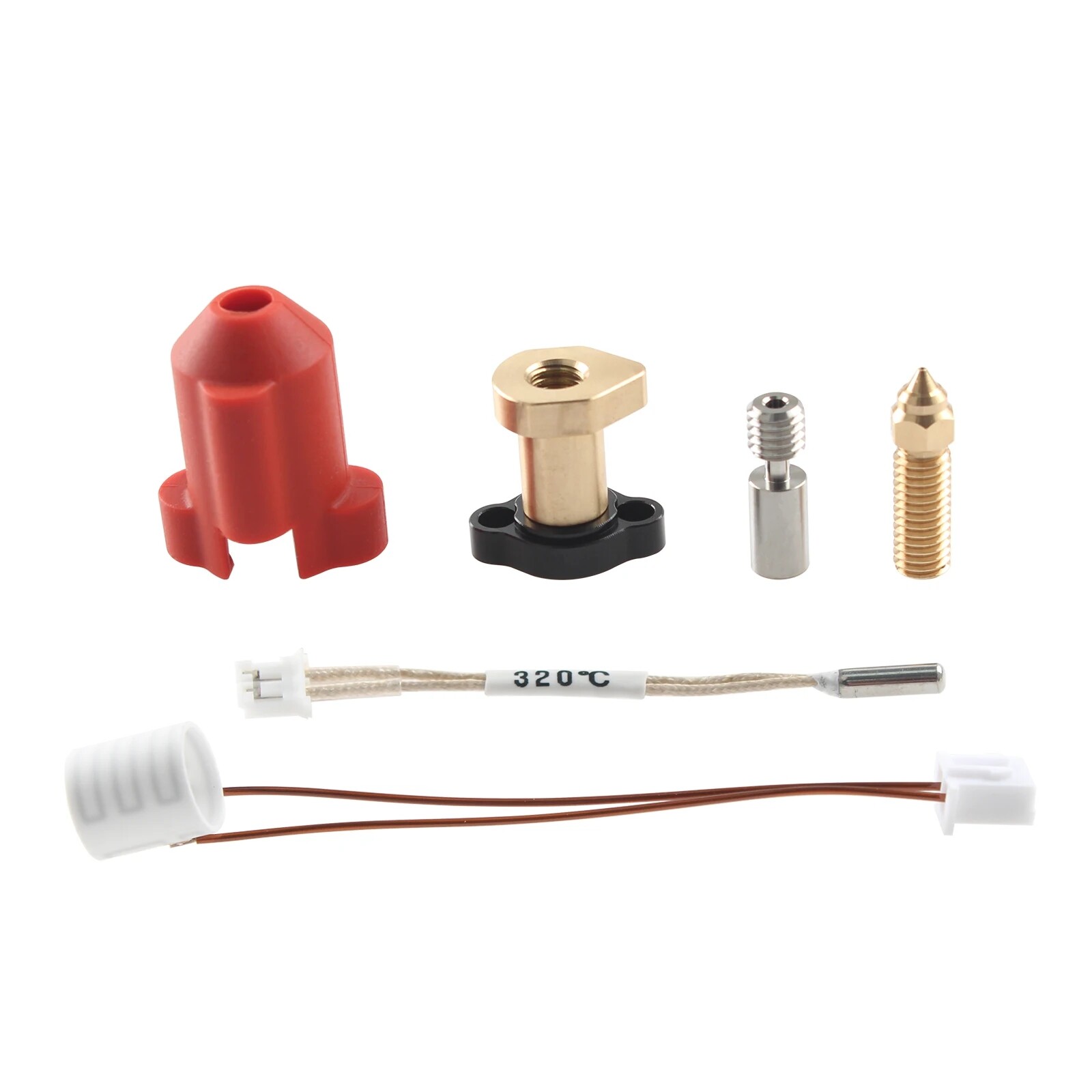 Hotend Kits For Creality K1/K1 MAX Ceramic Heating Block Kit 3D Printer Parts