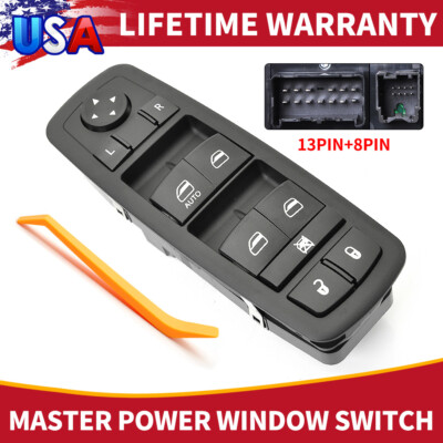 Master Power Window Switch Driver Side For Jeep Liberty 2008-2012 Nitro Journey